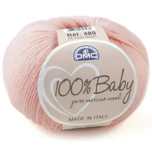 DMC 100% Baby Merino Pink