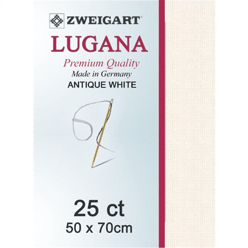 Zweigart Lugana Black 25ct