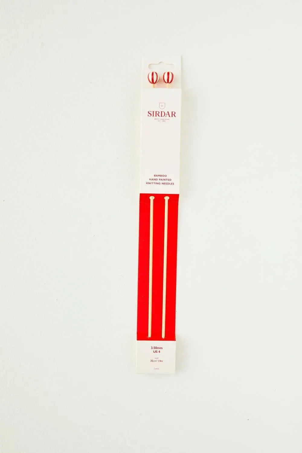 Sirdar Bamboo Knitting Needles - 35cm - 3.50mm