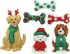 JJ Buttons - Feliz Navidog