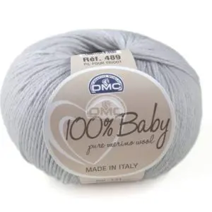 DMC 100% Baby Merino Soft Grey