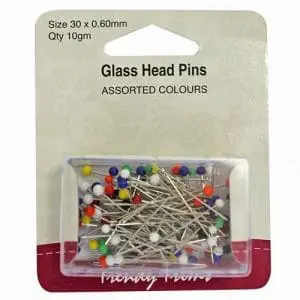 Pins - Glass Head
