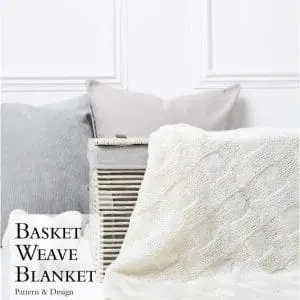 Rowan - Baby Merino Silk DK, Basket Weave Blanket