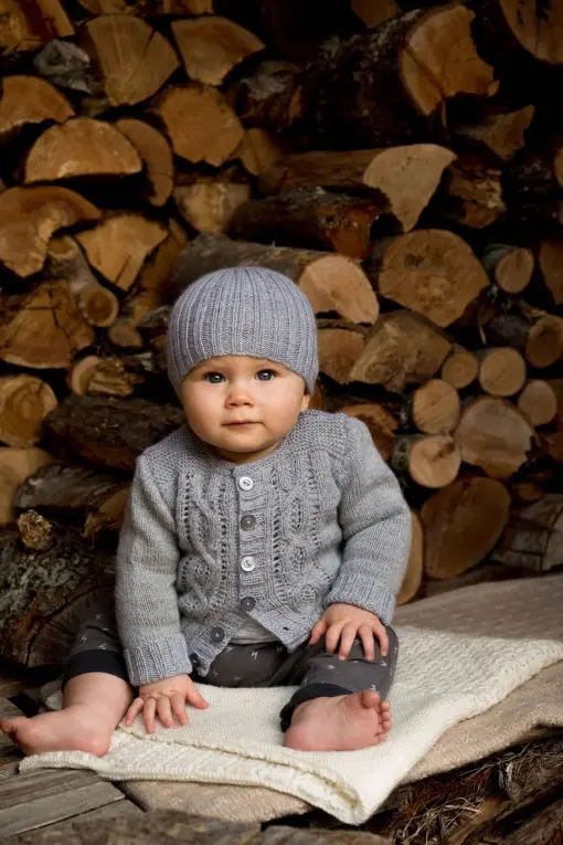 Baby Cakes - Jasper Cardi and Beanie