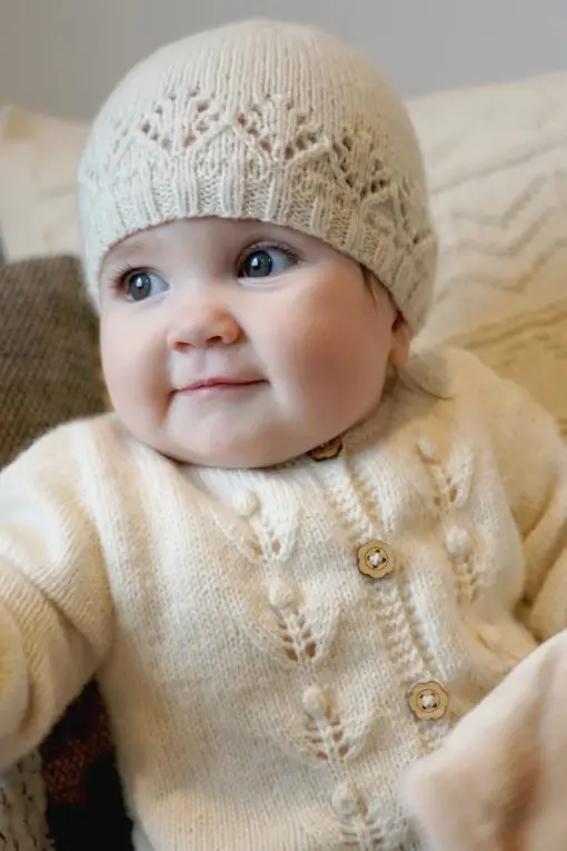 Baby Cakes - Verity Cardi and Hat