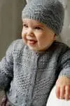 Baby Cakes - Frankie Cardi and Hat