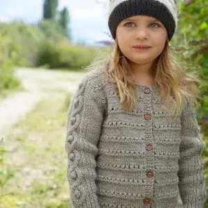 Little Cupcakes - McKenna Cardigan and Hat