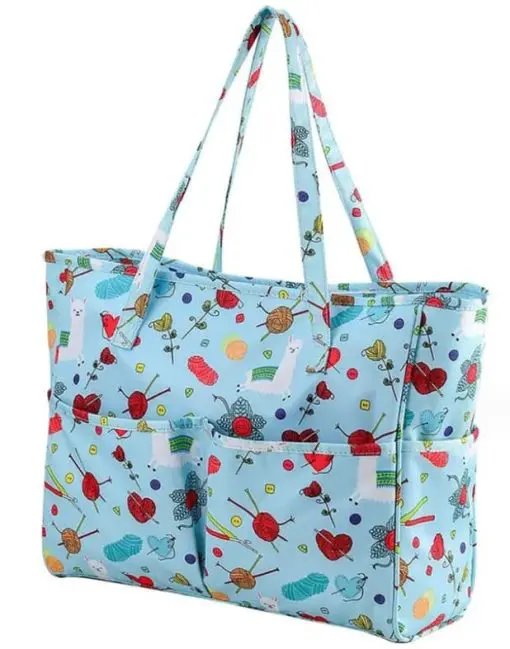 Knitting Bag KB10 - Blue