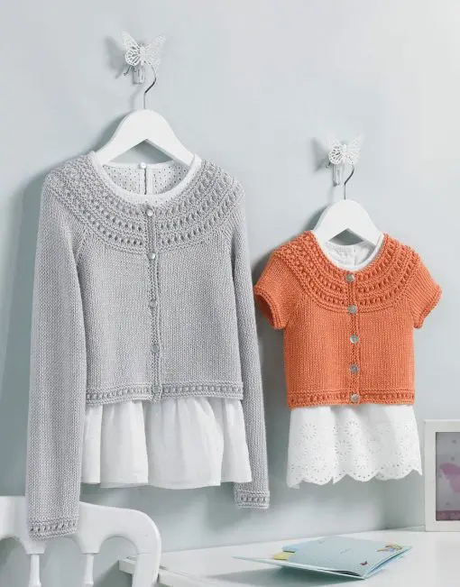 Sirdar Snuggly Baby Bamboo DK Knitting Pattern 5217