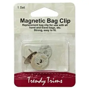 Magnetic Bag Clip x 1set