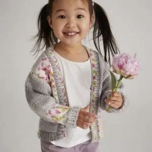 Hayfield Baby Blossom Chunky - Daisy Chain Cardigan