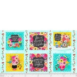 Springtime Tea Fabric