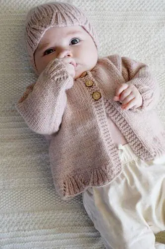 Baby Cakes - Poppy Cardi and Hat