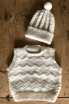 Baby Cakes - Peyton Vest and Hat