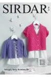 Sirdar Snuggly Baby Bamboo DK Knitting Pattern 5217