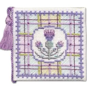 Tartan Thistles Needle Case