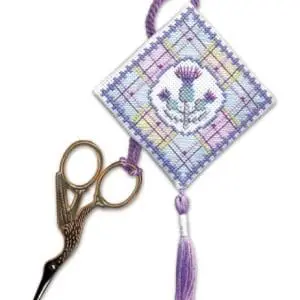 Tartan Thistles Scissor Keep