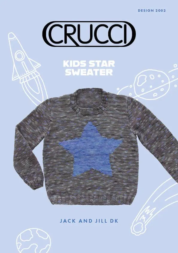 Crucci 2002 Kids Star Sweater