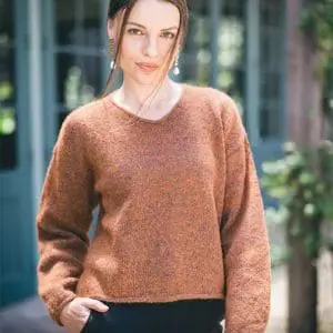 Crucci 2216 V-Neck Sweater