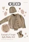 Crucci 2221 Luxury Crepe 4Ply Baby Set