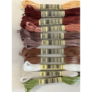 DMC Embroidery Thread #3856 - 3881