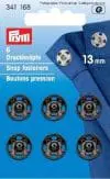 Prym Snap Fasteners - Black 13mm
