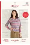 Sirdar 10028 Top Down Sweater