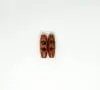 Wooden 30mm Toggle Brown Button