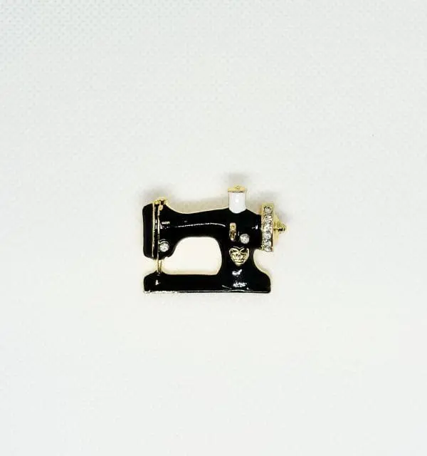 Sewing Machine Brooch