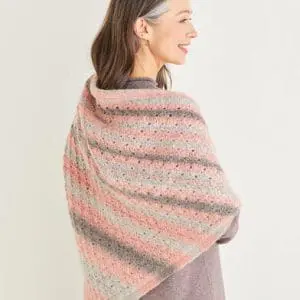 Sirdar Peacock Stitch Shawl Pattern