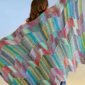 Sirdar Jewelspun Chunky Making Waves Blanket Pattern 10708