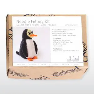 Penguin Needle Felting Kit
