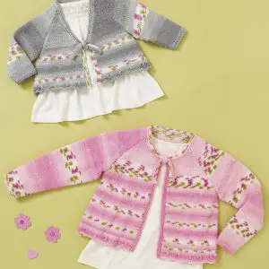 Sirdar 4842 Cardigans Hayfield Baby Blossom knitting pattern