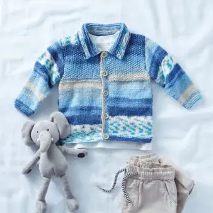 Sirdar 5339 Jacket in Hayfield Baby blossom dk knitting pattern