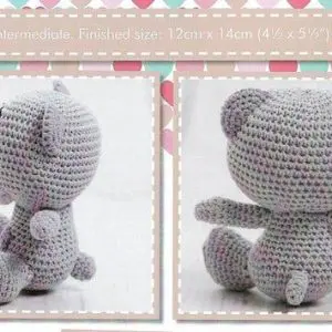DMC Natura Cute Character Crochet Pattern