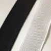 Elastic Woven Black 25mm x1m Card