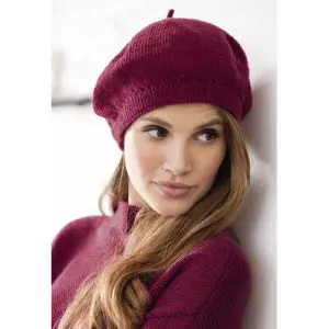 Womens Beret Knitting Pattern (0144)