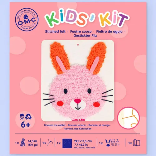DMC Felt Kit Roman the Rabbit
