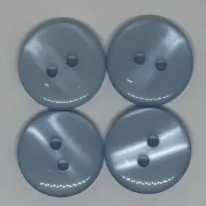 Buttons Pastel Blue 18mm