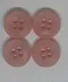 Buttons Baby Purely Wool Baby Pink 12mm