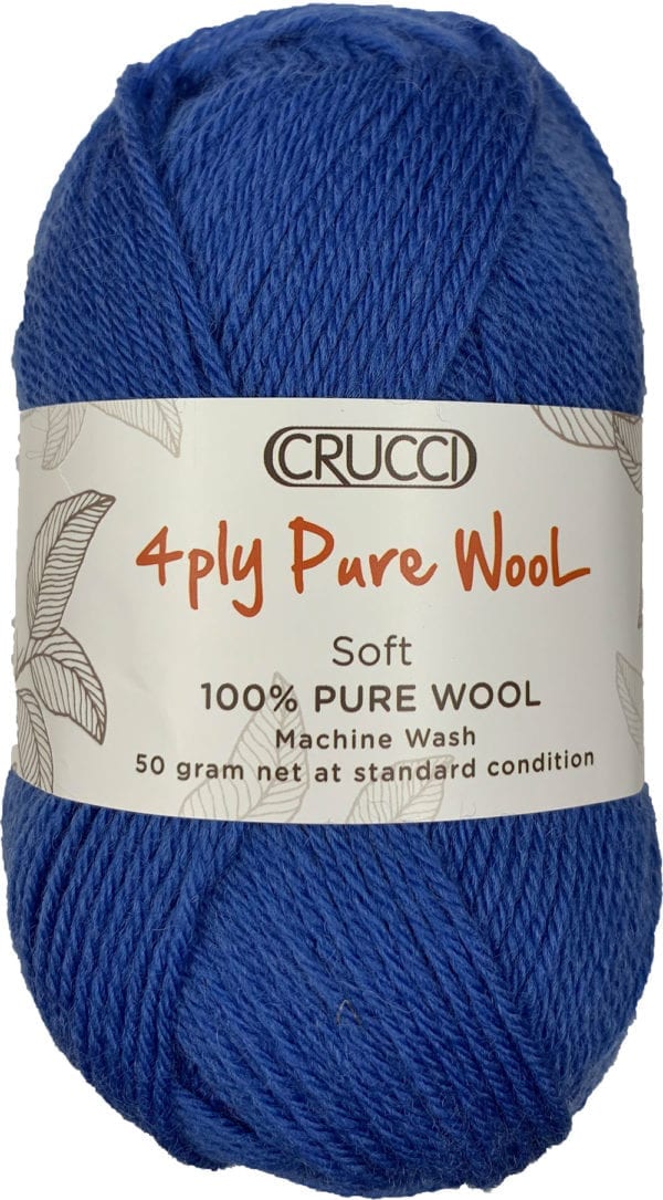 Crucci 4ply pure wool