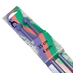 Pony Pearl Knitting Needles 4mm 35cm