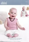 Ashford Ribbed Twist Singlet Knitting Pattern 4ply AYP082