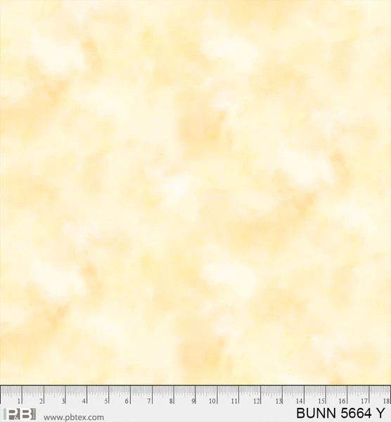 Bunnies and Blooms 5664 Soft Yellow