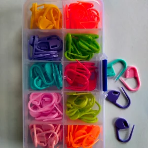 Stitch Markers 120pc in a Storage Box