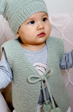 Baby Cakes Charlie Vest and Hat Pattern BC135