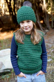 Little Cupcakes Keeley Vest and Hat Pattern LF59